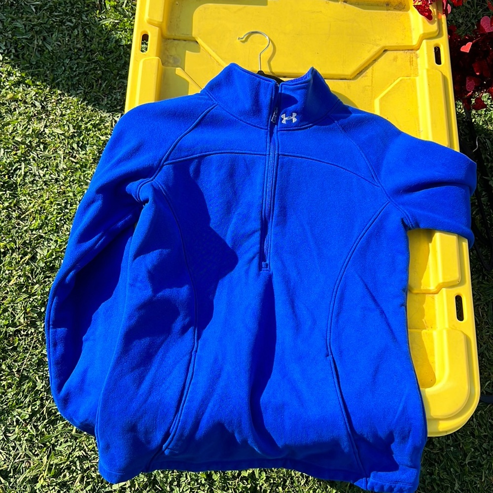 Under armour royal blue sweater